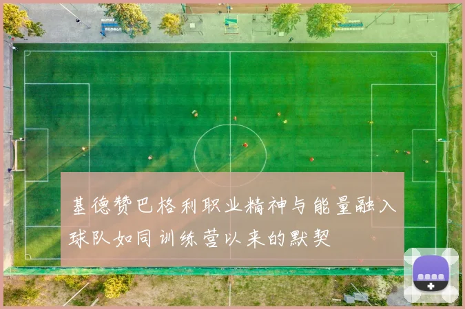 基德赞巴格利职业精神与能量融入球队如同训练营以来的默契
